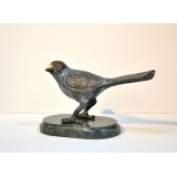 銅雕吉祥喜鵲對鳥雕塑擺飾 (y14882  銅雕系列 銅雕動物)
